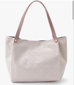 russet 《底板つき》たためるバッグ【ナイロンジャガード】スモーキーピンク♡のサムネイル