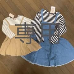 ✳︎専用です✳︎petitmain ワンピース　姉妹セットのサムネイル