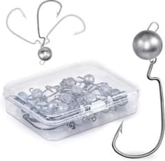 Goture ジグヘッド 釣り用フック 海釣り 船釣り バス釣り #2 3.5g