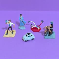 コカ・コーラ ルパン三世 フィギュア 5体セットのサムネイル