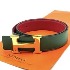 エルメス コンスタンス レザーベルトH字型バックル サイズ65 ポップ 