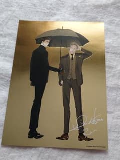 囀る鳥は羽ばたかない ヨネダコウ Rain A5判高級紙箔押しイラストカード ヨネダコウ 囀る鳥は羽ばたかない Rain イラストカード - メルカリ