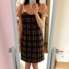 Kanchan様専用！ビーラディエンス チェック ワンピのサムネイル