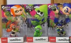 スプラトゥーン amiibo 3体セットのサムネイル