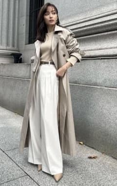 【美品】anuans【23ver.】3wayトレンチコート （BEIGE）のサムネイル