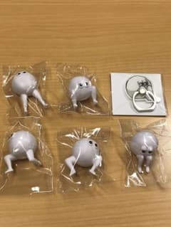 どいやさん フィギュア五種コンプ スマホリング セットのサムネイル