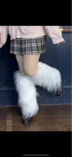 レッグウォーマー　ファーのサムネイル