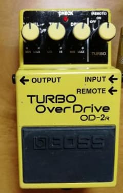 BOSS TURBO OverDrive OD-2R　ギターエフェクターのサムネイル