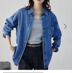 美品】バンヤードストーム カットデニムシャツジャケット Fサイズ