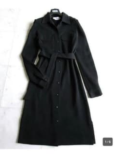 値下げ交渉⭕️MAX MARA(白Tag)ワンピース(ダークブラウン)のサムネイル