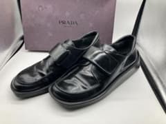 PRADA プラダ　ベルクロ ローファー　24cm〜25cm PRADA プラダ ベルクロ ローファー 24cm〜25cm - メルカリ