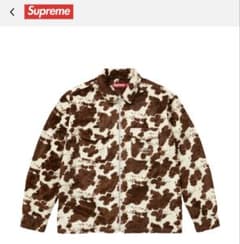 supreme Faux Fur Zip Up Shirt COWのサムネイル