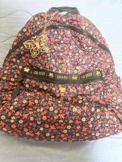 ANNA SUI リュック バックパック 花柄 蝶チャームのサムネイル