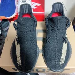 アディダスイージーブースト350 V2コアブラックグリーンのサムネイル