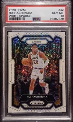 PSA10】Rui Hachimura 八村塁 White Sparkle - メルカリ