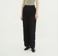 clane TOPSTITCHED FRILL STRAIGHT PANTS 0 - メルカリ