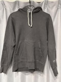 Champion フード付きパーカー Mサイズ ブラックのサムネイル