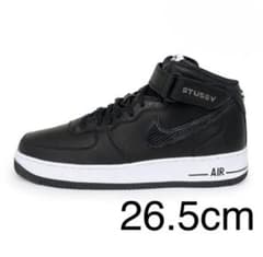 Stussy × Nike AirForce 1 Mid 26.5cmのサムネイル