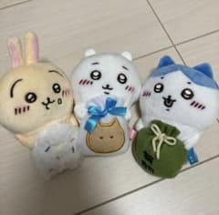 ちいかわ　デスクトップから見守るひっかけぬいぐるみのサムネイル