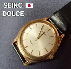 SEIKO DOLCE 5E31−7A40 クオーツ腕時計(薄型)メンズ - メルカリ