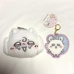 ちいかわ モモンガ ぬいぐるみパスケース 刺繍キーホルダーのサムネイル