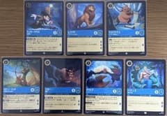 Disney Lorcana カード 物語のはじまり サファイア 7枚セットのサムネイル