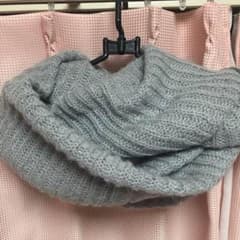 shiho様 専用 スヌード グレー 灰色のサムネイル