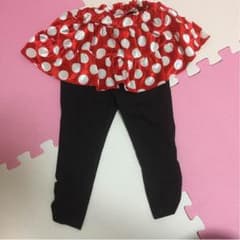 女の子 キッズ ミニー スカートパンツのサムネイル