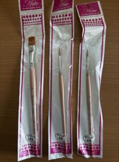Munsell Arte 画筆 3本セット フラット14号 ラウンド6号 4号のサムネイル