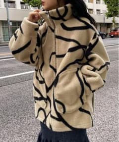 ジャケット・アウター Ameri VINTAGE 2WAY REVERSIBLE BOA JACKET 中古・古着通販】AMERI (アメリ) 2WAY REVERSIBLE BOA JACKET ブラウン