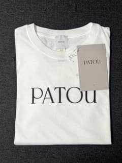 PATOU パトゥ オーガニックコットンロゴTシャツ ホワイト XSのサムネイル
