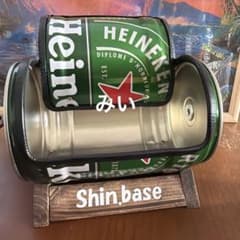 Heineken ビール缶型 小物入れ ミニドラム缶チェアー - メルカリ