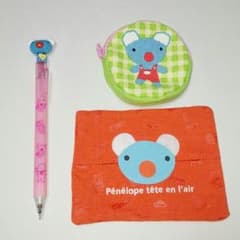 rirajirou様専用です。ペネロペ セット 文房具 財布 ティッシュ入れのサムネイル