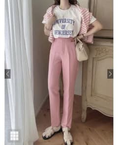 ハイウエストテーパードパンツのサムネイル
