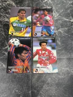 Jリーグチップス カード4枚 1995年 当時物 - メルカリ