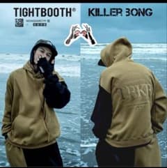 TIGHTBOOTH KILLER-BONG ロゴ プルオーバーパーカ L - メルカリ