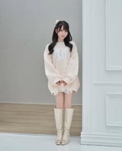 rosemuse ロゴニット Logo AP puffy knit ロゼミューズ - メルカリ