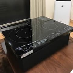 【Hoshi様購入予定】３口IHクッキングヒーター IRIS OHYAMAのサムネイル