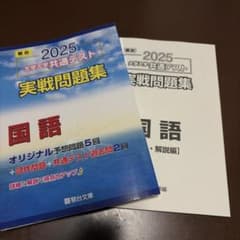【まとめ可能】 2025 大学入試共通テスト 国語 実戦問題集のサムネイル