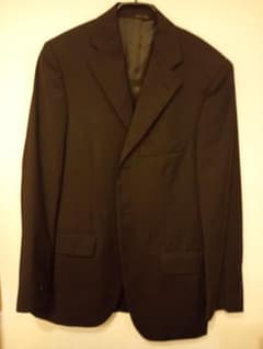 【1/10まで最終値下げ】LARDINI ウールスーツ ブラック 46 1/10まで最終値下げ】LARDINI ウールスーツ ブラック 46 - メルカリ
