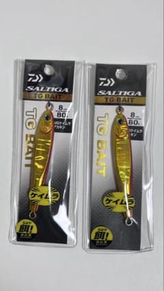 Daiwa SALTIGA TGベイト 80g MGケイムラアカキン 2個セットのサムネイル