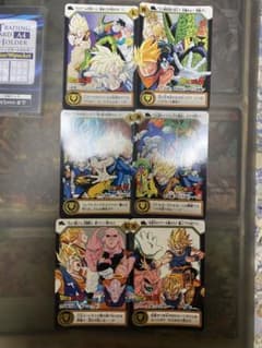 ドラゴンボールZ カードダス 6枚 イラスト揃い 1995年 当時品 - メルカリ