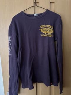 CENTRAL CUSTOM SHOP 長袖セーターパープルのサムネイル