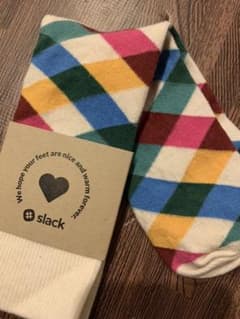 Slackノベルティソックス(靴下)のサムネイル