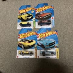Hot Wheels 4台セット まとめ売り - メルカリ