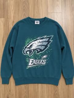 希少Lee SPORT 90s NFL Eagles スウェット グリーン