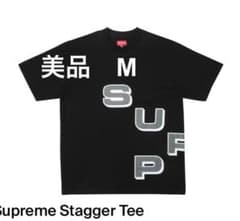 Supreme Stagger Tee M シュプリーム Tシャツのサムネイル