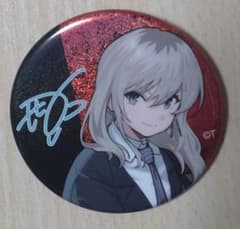 ガールズバンドクライ 河原木桃香 サインver. 缶バッジ SOUL&CRY