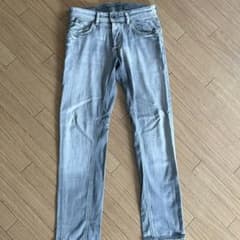 GAS ジーンズ　W29 スリムフィットデニム　ストレッチ　明グレーのサムネイル