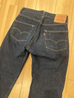 お*し様 Levi's501xx バレンシア製 w30L36 Levi's501XX 1955復刻バレンシア工場製W30L36 濃紺 - メルカリ